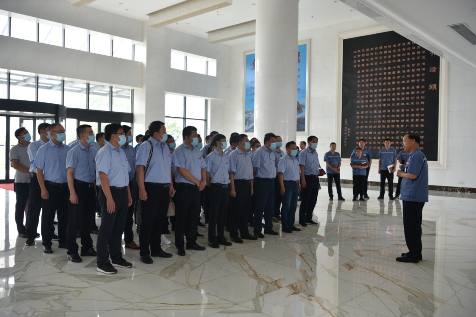 山东道恩集团参观交流团访问齐峰