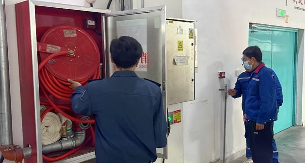 防患未“燃” 公司开展消防安全大检查 与消防应急演练