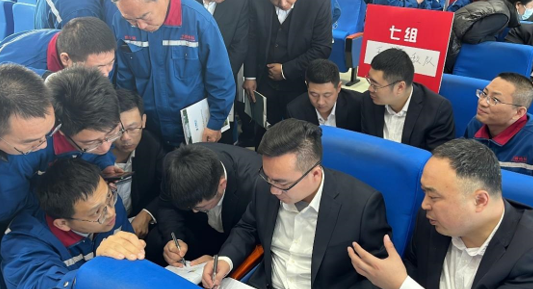 公司组织节后营销培训