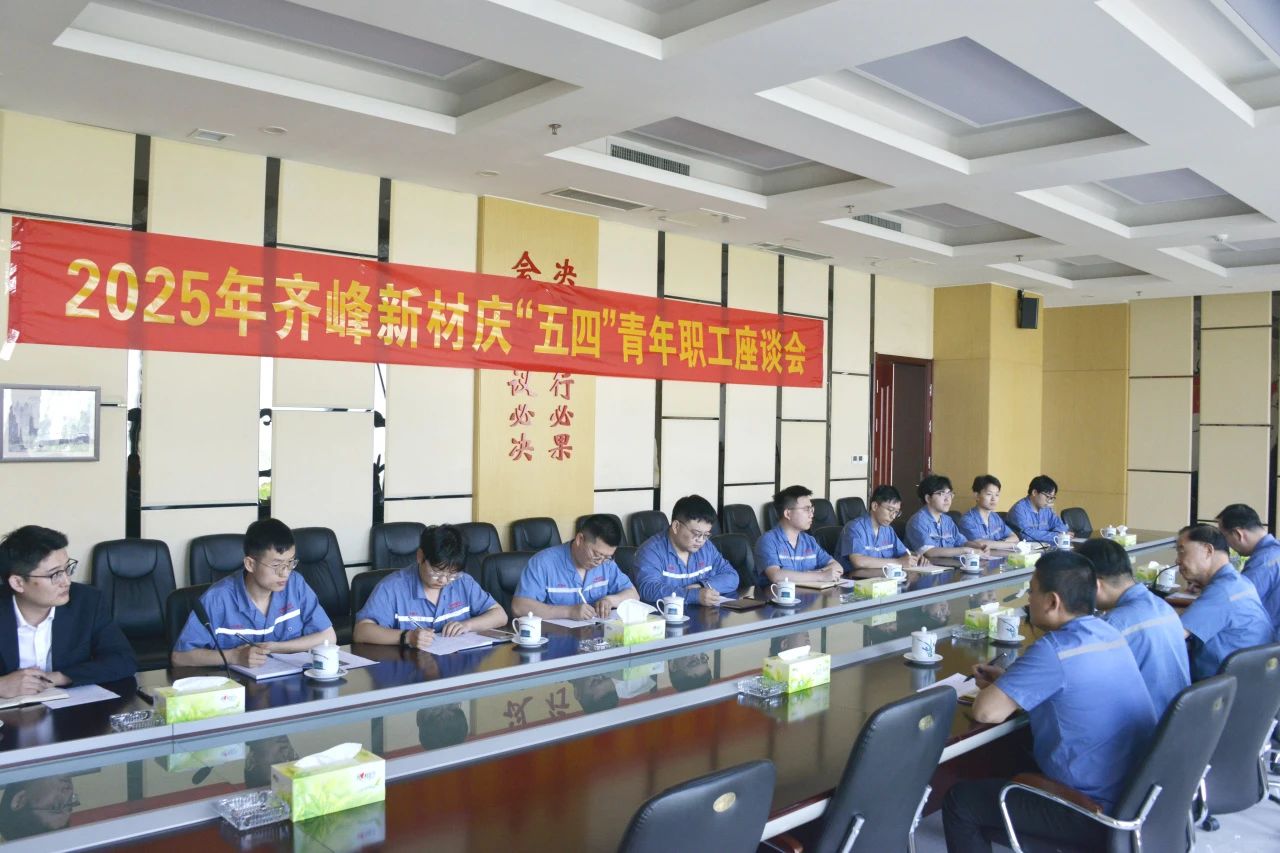 弘扬五四精神 绽放青春风采——公司召开庆“五四”青年职工座谈会
